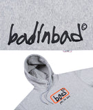 ベドインベド(BADINBAD) SCRIBE LOGO HOOD_GREY