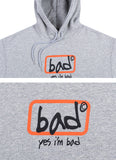 ベドインベド(BADINBAD) SCRIBE LOGO HOOD_GREY