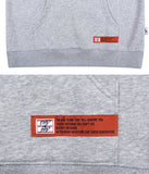 ベドインベド(BADINBAD) SCRIBE LOGO HOOD_GREY