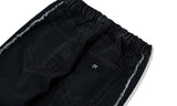 オーワイ(OY) CUTTING DENIM JEANS-BLACK