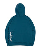 ベドインベド(BADINBAD) SCRIBE LOGO HOOD_BLUE GREEN