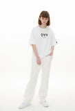 オーワイ(OY) BASIC LOGO T-WHITE