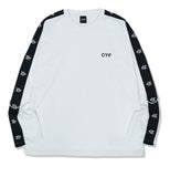 オーワイ(OY) LOGO TAPE RING T-WHITE