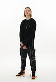 オーワイ(OY) SIDE ZIPPER T-BLACK