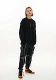 オーワイ(OY) SIDE ZIPPER T-BLACK