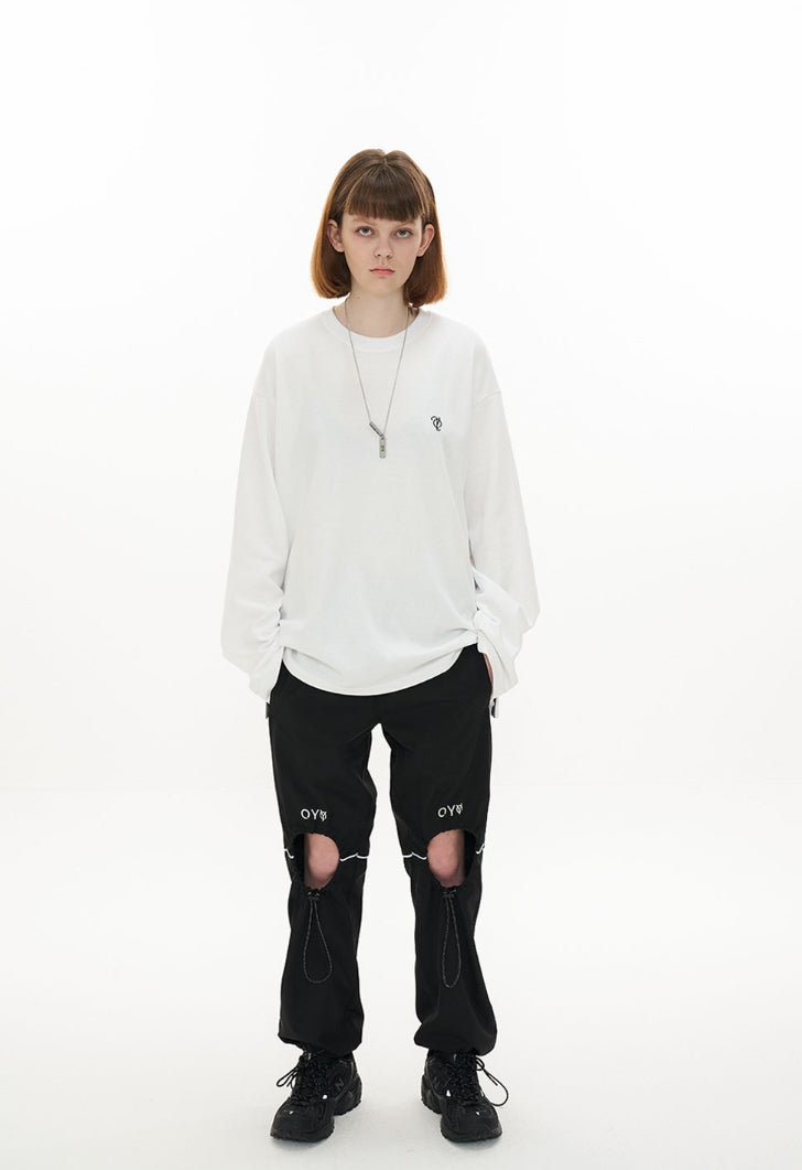 オーワイ(OY) SIDE ZIPPER T-WHITE