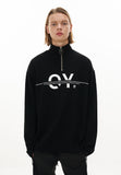 オーワイ(OY)   ZIPPER LOGO T-BLACK