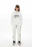 オーワイ(OY)   ZIPPER LOGO T-WHITE