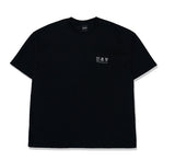 オーワイ(OY) HIDDEN ZIPPER LOGO T-BLACK