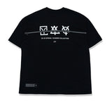 オーワイ(OY) HIDDEN ZIPPER LOGO T-BLACK