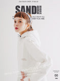 ダブルユーブイプロジェクト(WV PROJECT) SAND HOODIE ANORAK WHITE PINK HOOT7371