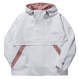 ダブルユーブイプロジェクト(WV PROJECT) SAND HOODIE ANORAK WHITE PINK HOOT7371