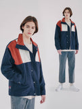 ダブルユーブイプロジェクト(WV PROJECT) REMU COTTON JACKET NAVY SYOT7355