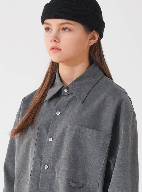 パーステップ(PERSTEP)  Cotton double wash shirt ４種 SMLS4293