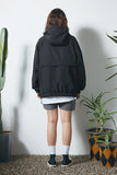 セイントペイン(SAINTPAIN)  SP SIDE ZIP LOGO ANORAK-BLACK