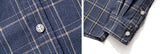 セイントペイン(SAINTPAIN) SP DOUBLE PANE CHECK SHIRTS-BLUE