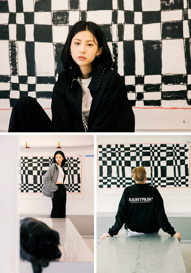 セイントペイン(SAINTPAIN) SP LOGO REVERSIBLE BLOUSON