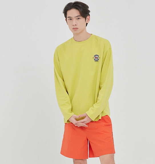 ロマンティッククラウン(ROMANTIC CROWN) PERFECT GAME LONG SLEEVE_YELLOW GREEN