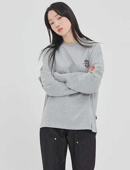 ロマンティッククラウン(ROMANTIC CROWN)PERFECT GAME LONG SLEEVE_GREY