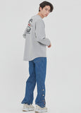ロマンティッククラウン(ROMANTIC CROWN)PERFECT GAME LONG SLEEVE_GREY