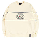 ロマンティッククラウン(ROMANTIC CROWN)FRIDAY PIPING SWEAT SHIRT_OATMEAL