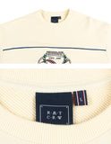 ロマンティッククラウン(ROMANTIC CROWN)FRIDAY PIPING SWEAT SHIRT_OATMEAL