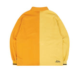 ロマンティッククラウン(ROMANTIC CROWN)TONE ON TONE POLO SHIRT_YELLOW