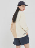 ロマンティッククラウン(ROMANTIC CROWN)TONE ON TONE POLO SHIRT_BEIGE