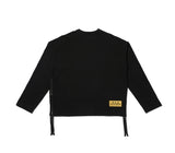 オベルー(OVERR) 20SS ZIPPER BLACK L/S T-SHIRTS