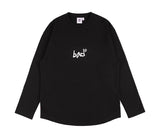 ベドインベド(BADINBAD) SCRIBE LOGO LONG SLEEVE_BLACK