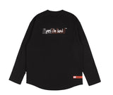 ベドインベド(BADINBAD) SCRIBE LOGO LONG SLEEVE_BLACK