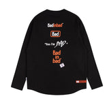 ベドインベド(BADINBAD) BIB LOGO LONG SLEEVE_BLACK