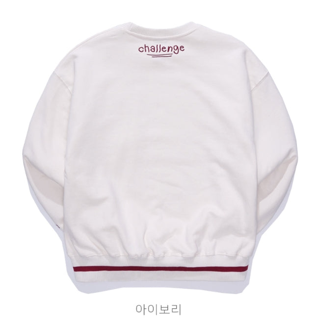 ティーダブリューエヌ(TWN) OVERLAP SWEAT SHIRTS STMT3264