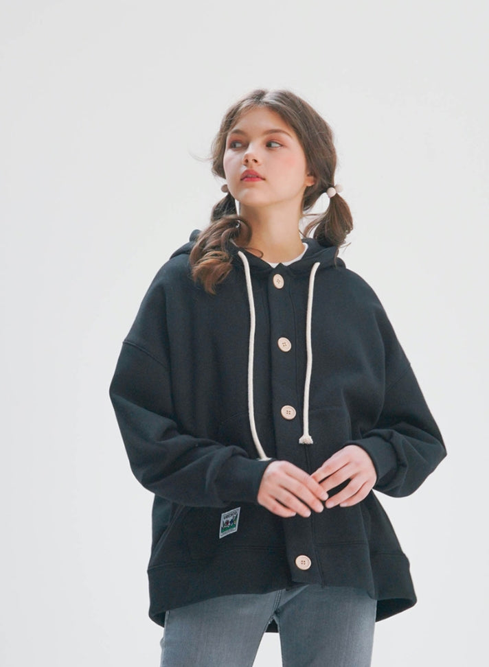 ユベスコ(UBESCO) ALMOND HOODIE CARDIGAN 4COLOR SMHD8077