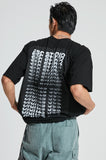 イーエスシースタジオ(ESC STUDIO)   ESC back print T-shirt (black)