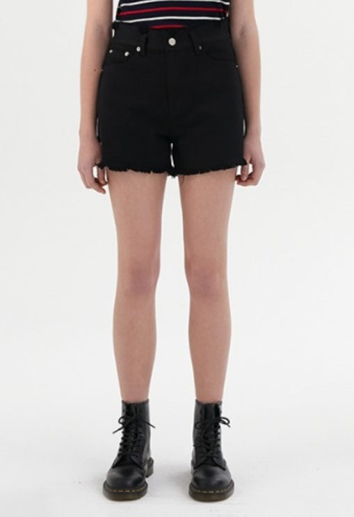 ロマンティッククラウン(ROMANTIC CROWN) [KIRSH X RMTCRW]GNAC CHERRY SHORT PANTS_BLACK