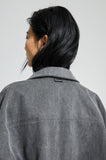イーエスシースタジオ(ESC STUDIO)  Denim pocket shirt (grey)