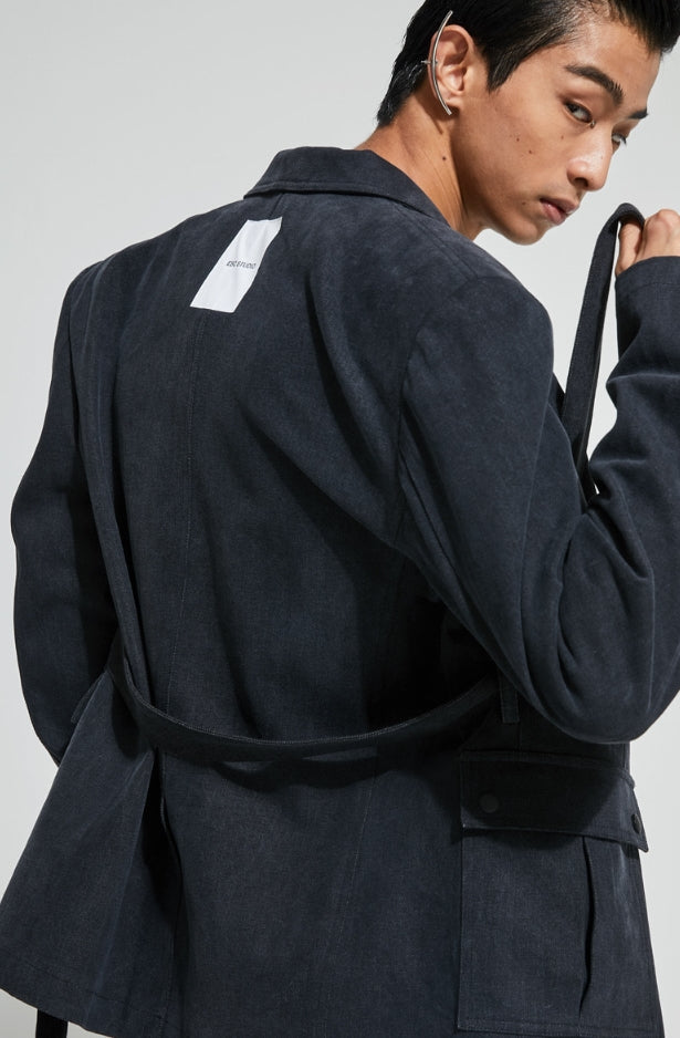 イーエスシースタジオ(ESC STUDIO)  Denim pocket blazer