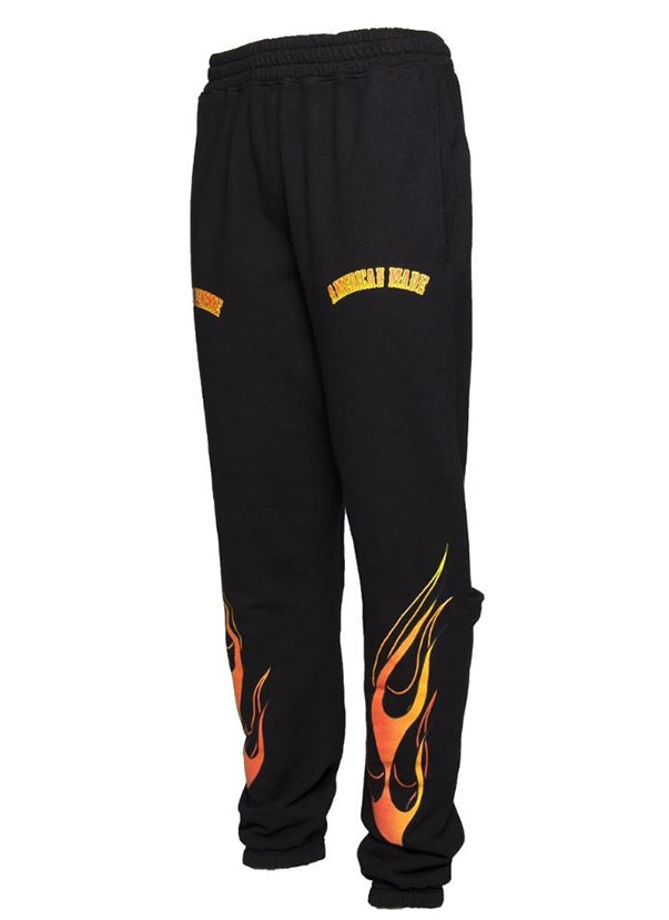 HOMME PLUS FAMME (オムファム)  MOTORCYCLE SWEATS BLACK