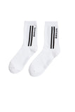 アクメドラビ(acme' de la vie) ADLV LINE SOCKS WHITE