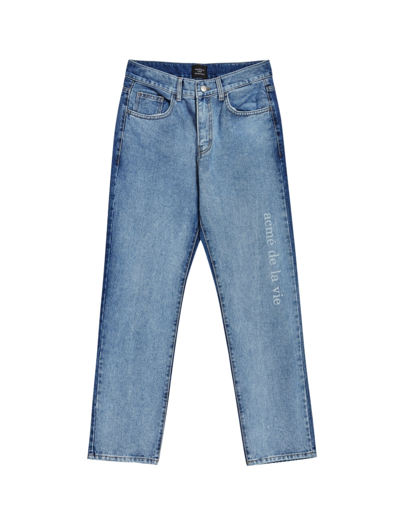 アクメドラビ(acme' de la vie) ADLV DUEL DENIM STANDARD JEAN BLUE