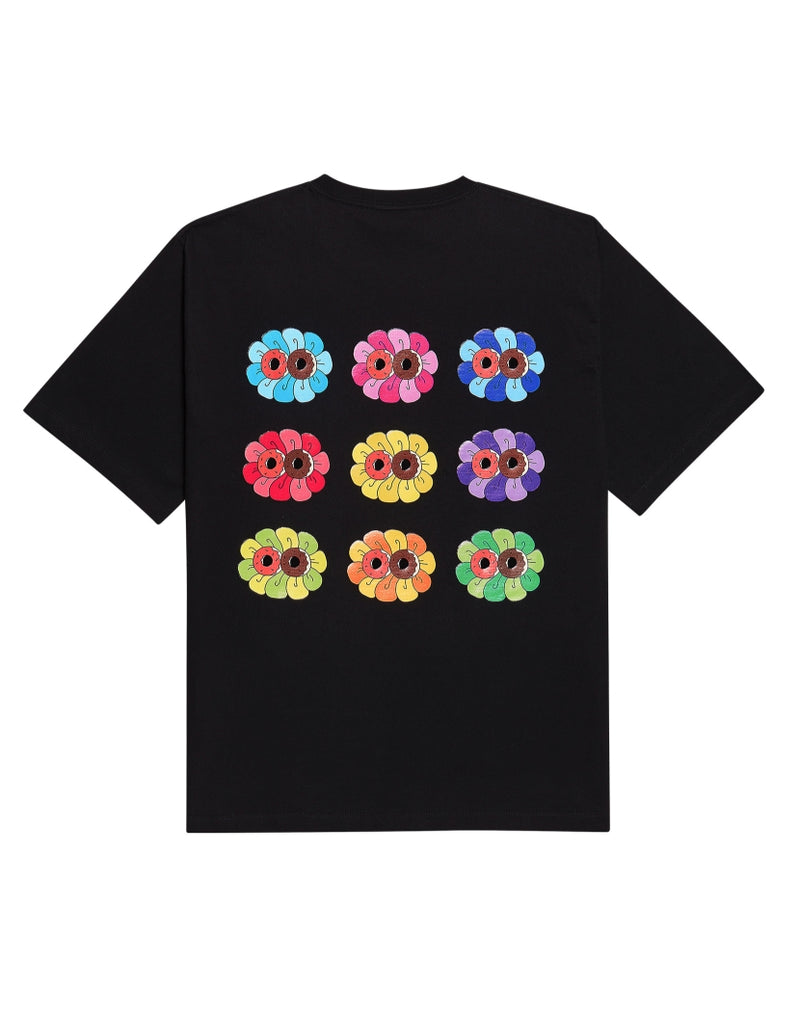 アクメドラビ(acme' de la vie) DONUTS FLOWER T-SHIRT