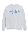 アクメドラビ(acme' de la vie) ADLV LOGO SWEAT SHIRTS MELANGE