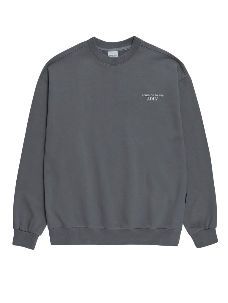 アクメドラビ(acme' de la vie) ADLV LOGO SWEAT SHIRTS GREY