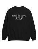 アクメドラビ(acme' de la vie) ADLV LOGO SWEAT SHIRTS BLACK