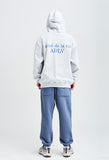 アクメドラビ(acme' de la vie) ADLV LOGO HOODIE MELANGE