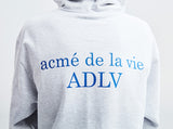 アクメドラビ(acme' de la vie) ADLV LOGO HOODIE MELANGE