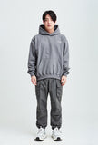 アクメドラビ(acme' de la vie) ADLV LOGO HOODIE GREY