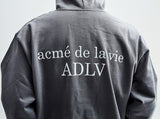 アクメドラビ(acme' de la vie) ADLV LOGO HOODIE GREY