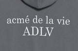 アクメドラビ(acme' de la vie) ADLV LOGO HOODIE GREY